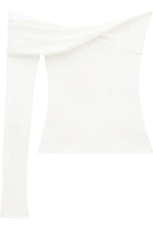 Courrèges Twisted jersey top