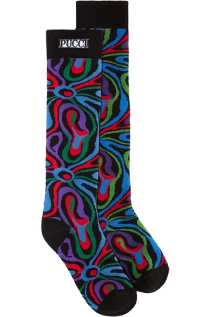 Puccini Marmo-jacquard socks