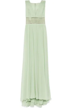 Elie saab Draped silk dress