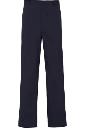 Prada Mid-rise tapered trousers