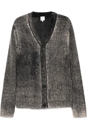 Paul Smith Acid-washed printed-effect cardigan