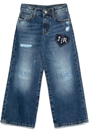John Richmond Logo-patch jeans