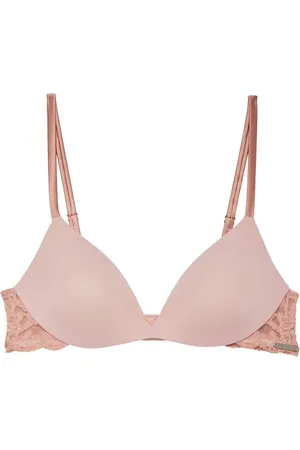 FLEUR DU MAL Charlotte lace wireless push-up bra