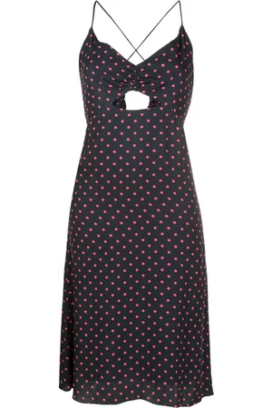 Lethicia Bronstein Valentina polka-dot pattern dress