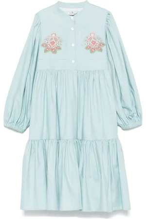 Etro Floral-embroidery dress