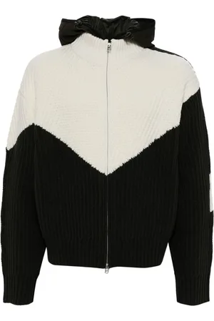 CROQUIS Two-tone cardigan