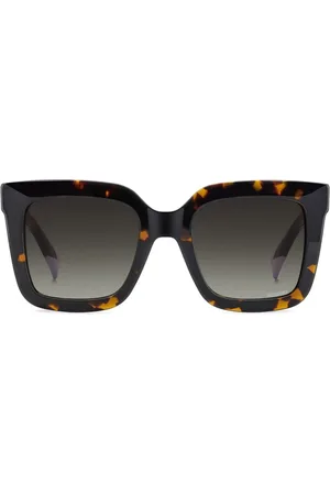 Missoni Tortoiseshell-effect square sunglasses