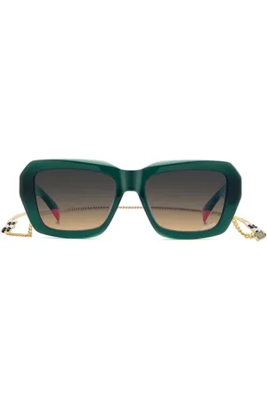 Missoni Logo-engraved square sunglasses