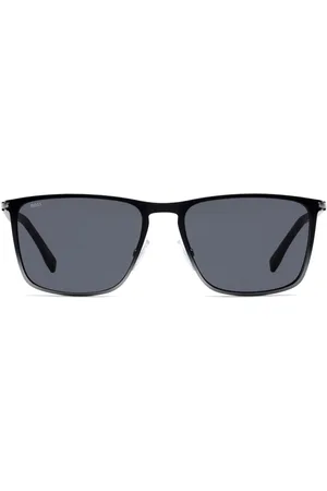 HUGO BOSS Rectangle-frame sunglasses