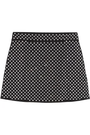 Maje Crystal-embellished mini skirt