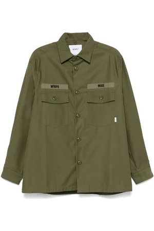 Wtaps Logo-embroidered shirt