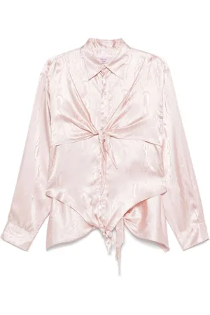 MARTINE ROSE Knotted shirt