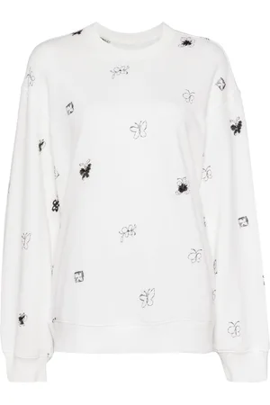 JNBY Butterfly embellished sweatshirt