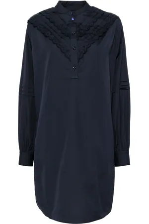 Maison Kitsuné Craft embroidery shirt dress