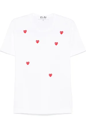 Comme des Garçons Heart-print T-shirt