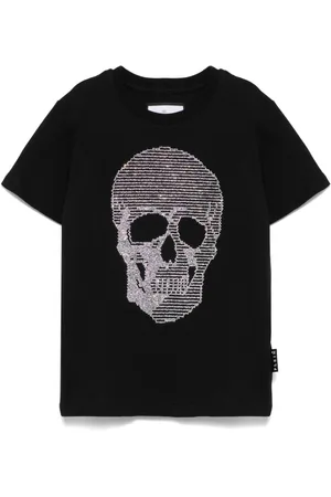 Philipp Plein Skull-motif crew-neck T-shirt
