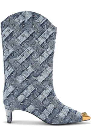 Kurt Geiger 65mm Regent Crystal boots