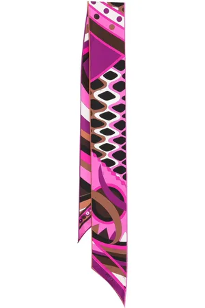 Puccini Iride Vivara-print silk scarf