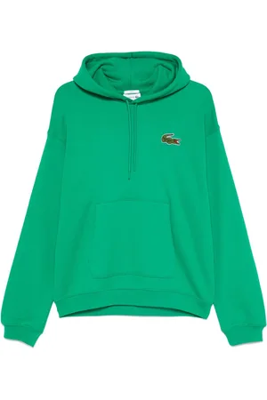 Lacoste Crocodile-patch hoodie