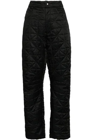 Cynthia Rowley Quilted horseshoes trousers