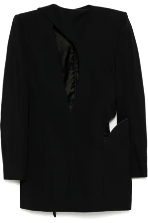 MUGLER Cut-out tailored dress