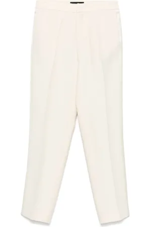 Fabiana Filippi Satin-trim trousers