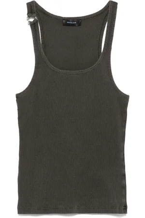 MUGLER Ring-detail tank top