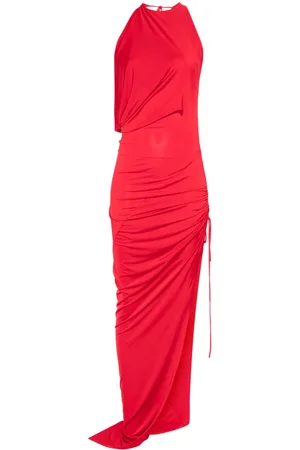 Atu Body Couture X Rue Ra asymmetric maxi dress