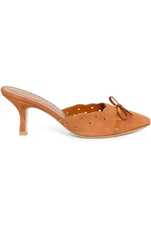 Sarah Chofakian 55mm suede mules