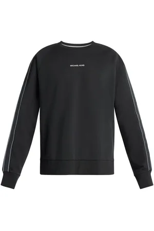 Michael Kors Logo-tape crew-neck sweatshirt