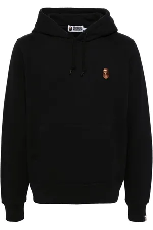 A Bathing Ape Logo-patch hoodie