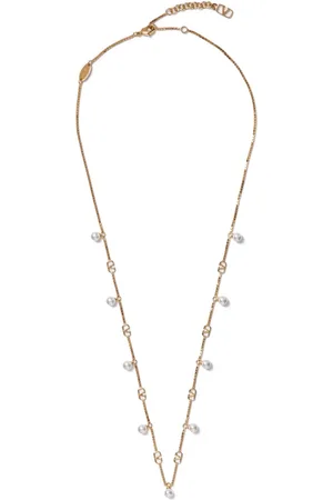 VALENTINO GARAVANI VLogo Signature pearl necklace