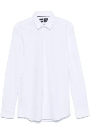 HUGO BOSS Piqué-weave shirt