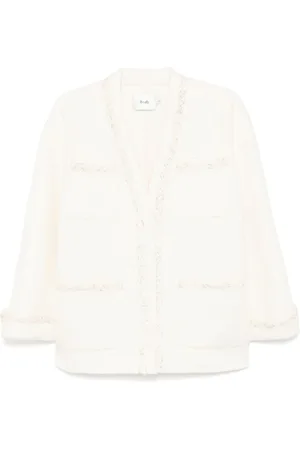 B+AB Embellished trim jacket