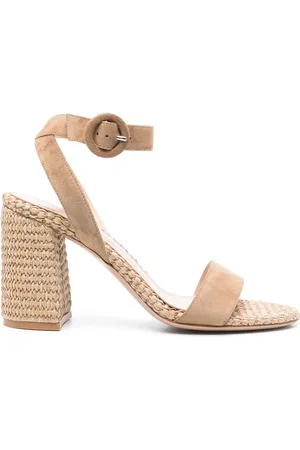 Gianvito Rossi 85mm suede sandals