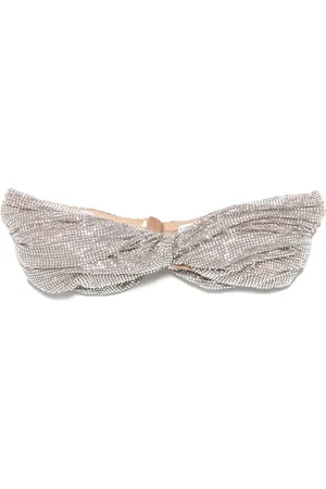GIUSEPPE DI MORABITO Crystal-embellished bralette top