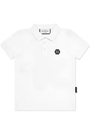 Philipp Plein Logo-print cotton polo shirt