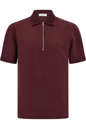 Salvatore Ferragamo Zip collar polo