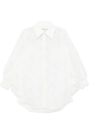 Comme des Garçons Guipure-lace shirt