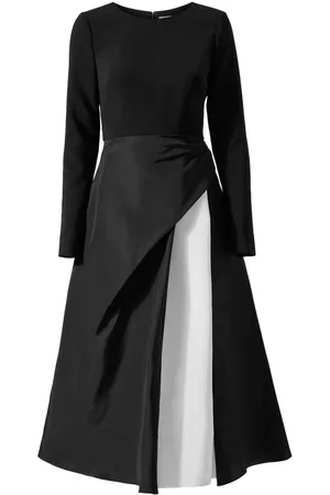 Carolina Herrera Layered-design midi dress