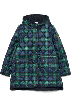 Ralph Lauren Plaid quilted coat