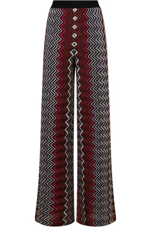 Missoni Zigzag wide-leg trousers