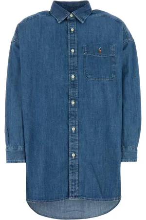 Ralph Lauren Polo Pony-embroidered denim shirt