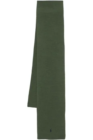 Ralph Lauren Signature Polo Pony wool scarf