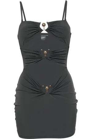 CHRISTOPHER ESBER Pierced orbit mini dress