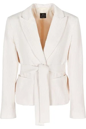 Armani Exchange Corduroy belted jacket