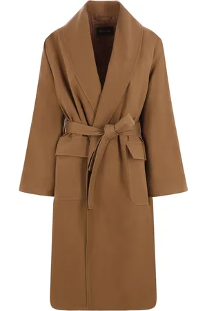 Loro Piana Silk double-breasted coat