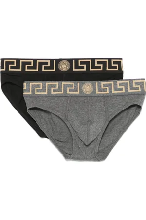 VERSACE Greca Border briefs (pack of two)
