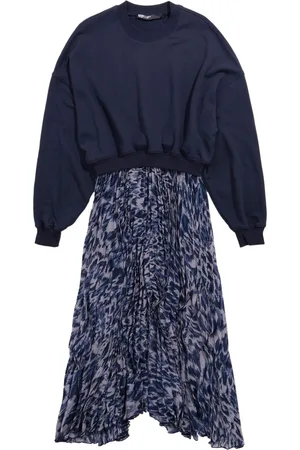 Bimba y Lola Graphic-print midi dress