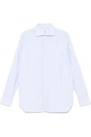 LUIGI BORRELLI NAPOLI Check-pattern shirt